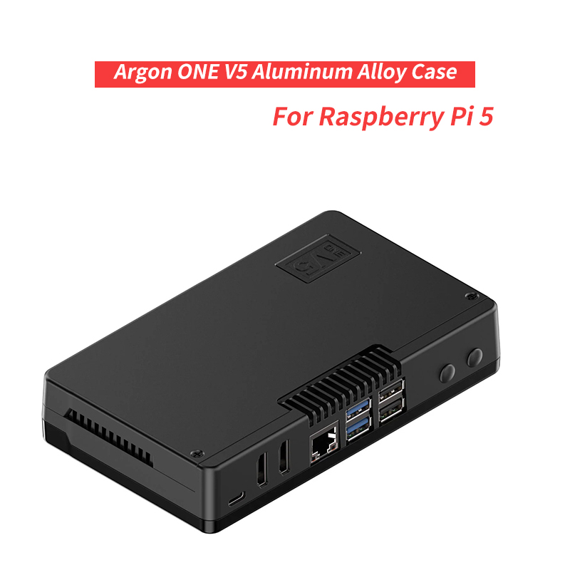 Argon One V3 M.2 Nvme Case - Argon ONE V5-Gehäuse, Schutzhülle aus Aluminiumlegierung,