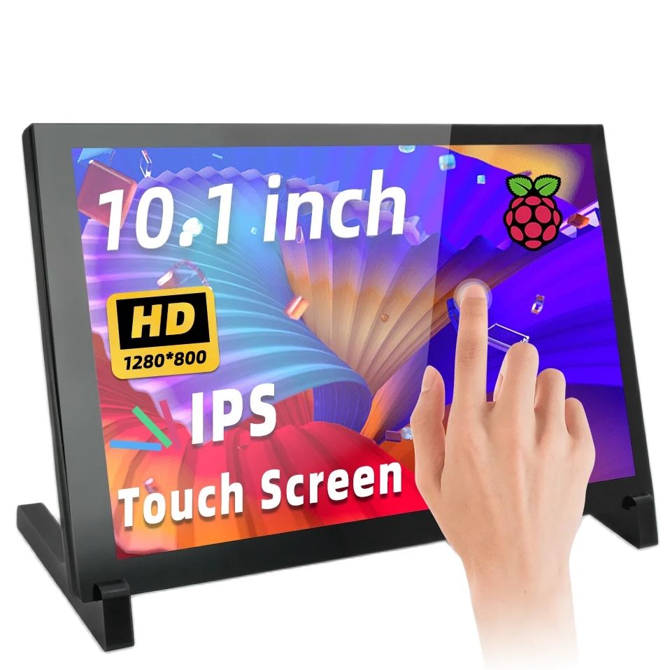Raspberry Pi 10.1 Inch Capacitive Touch Screen Ips - IPistBit 10,1 Zoll kapazitiver Touchscreen tragbarer