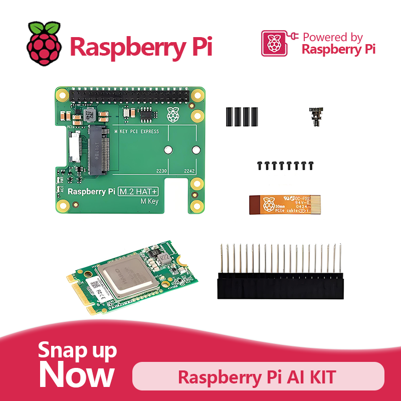 Raspberry Pi Ai Kit Hailo-8L - Das offizielle Raspberry Pi 5 AI