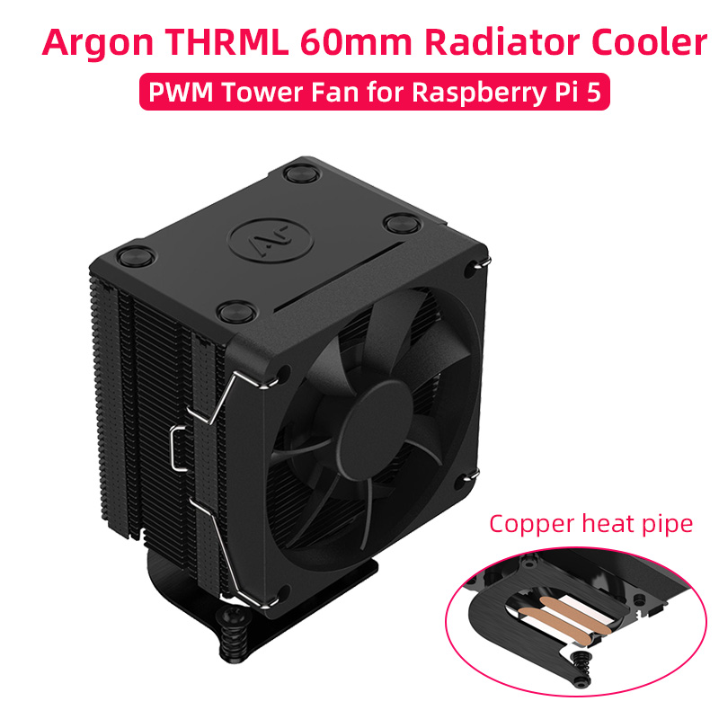 Raspberry Pi Water Cooling Kit - Raspberry Pi 5 Argon THRML 60