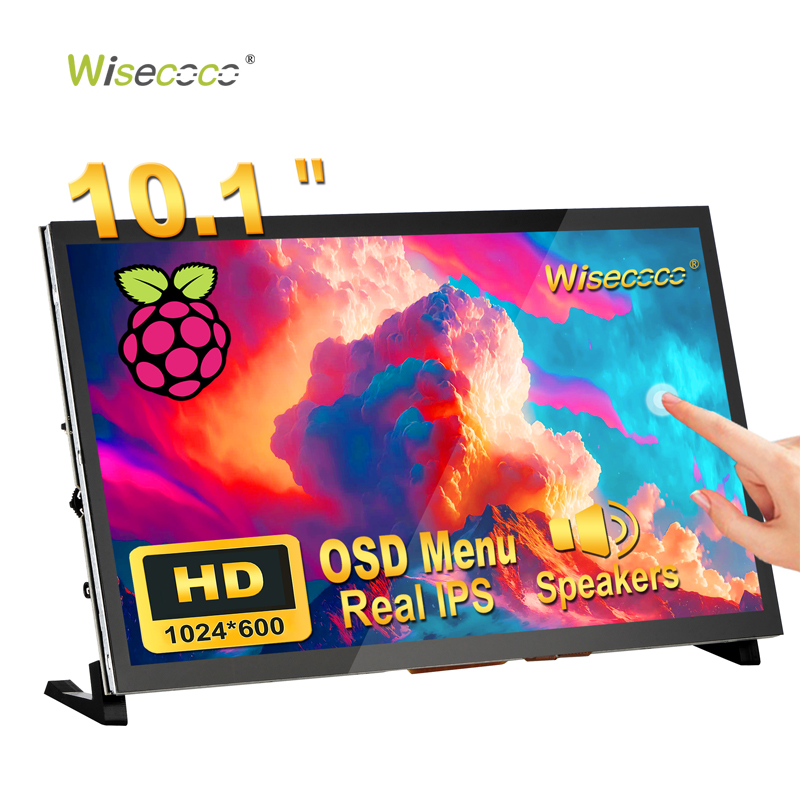 Raspberry Pi 10.1 Inch Capacitive Touch Screen Ips - 5 7 10,1 Zoll 1024*600 HD