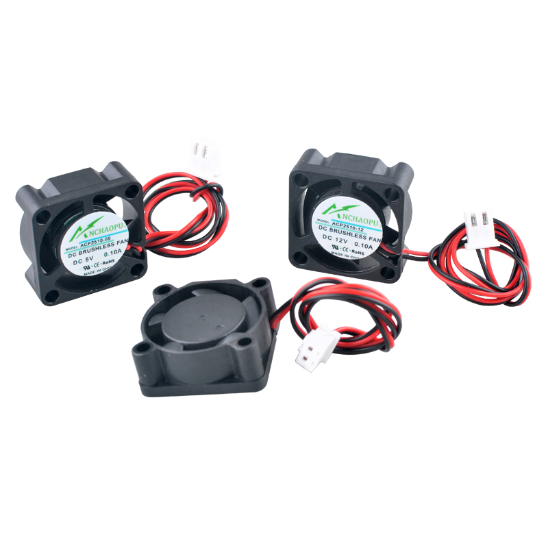 Raspberry Pi Water Cooling Kit - ANCHAOPU 2,5 cm 25 mm Lüfter