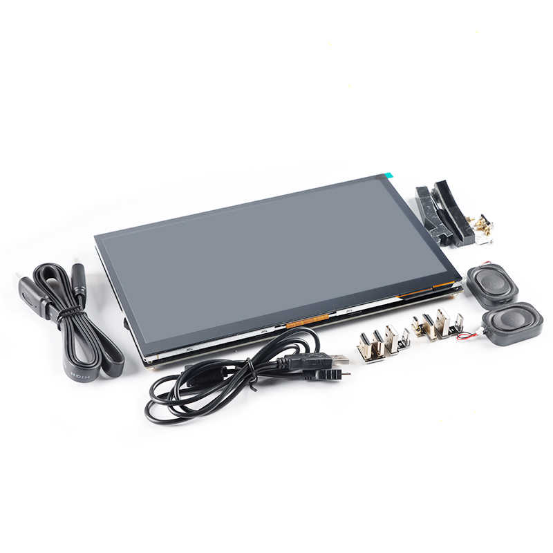 Raspberry Pi 10.1 Inch Capacitive Touch Screen Ips - Raspberry Pi 10,1-Zoll-HDMI-LCD-Bildschirmmonitor, kapazitiver Touchscreen, IPS
