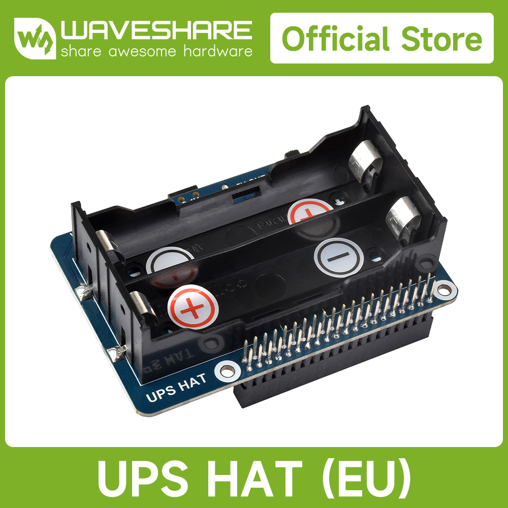 Raspberry Pi Uninterrupted Power Supply Ups 18650 - Waveshare unterbrechungsfreie Stromversorgung USV HAT für