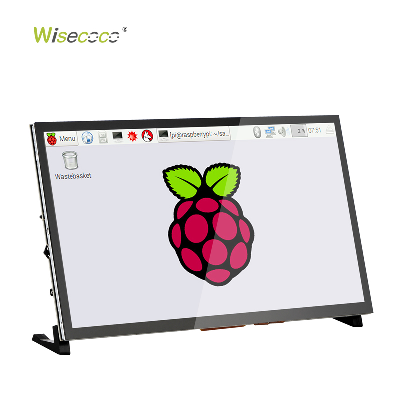 Raspberry Pi 10.1 Inch Capacitive Touch Screen Ips - Wisecoco 10,1 Zoll IPS LCD Oncell