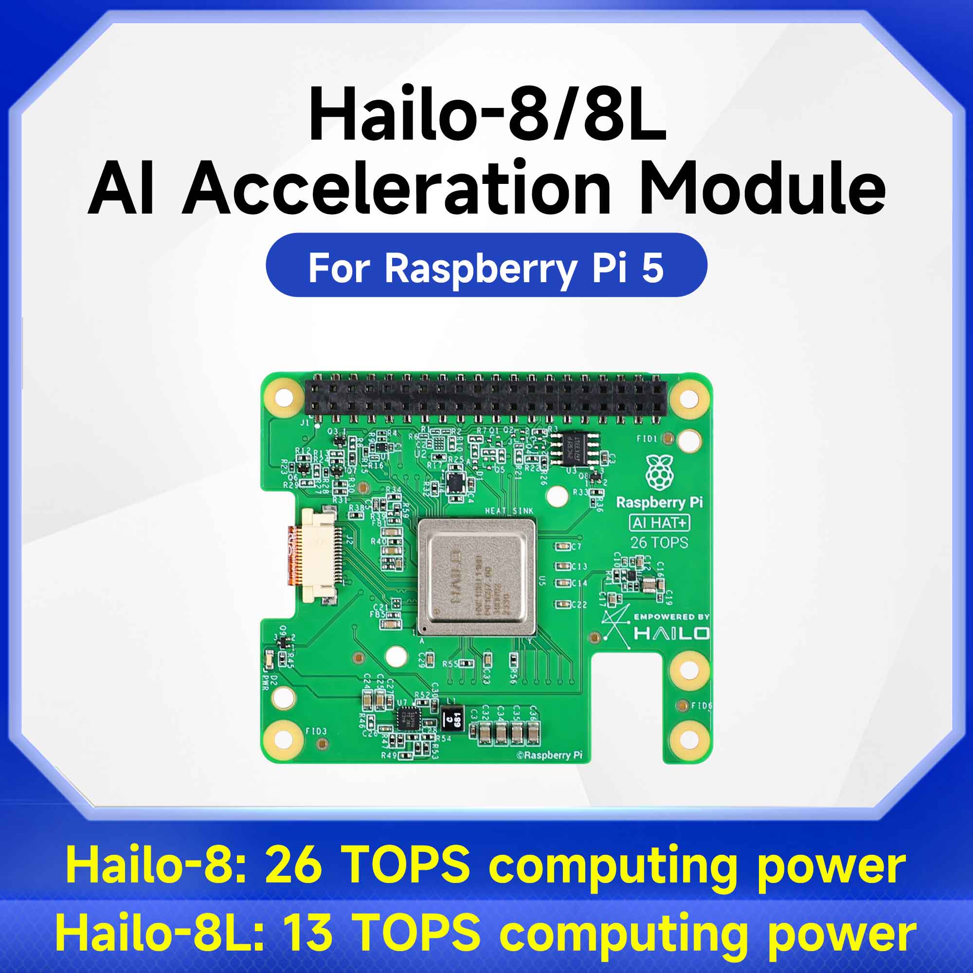 Hailo 8/8l Ai Acceleration Mod – Raspberry Pi Ai Kit Hailo-8L Bewertung und Preis