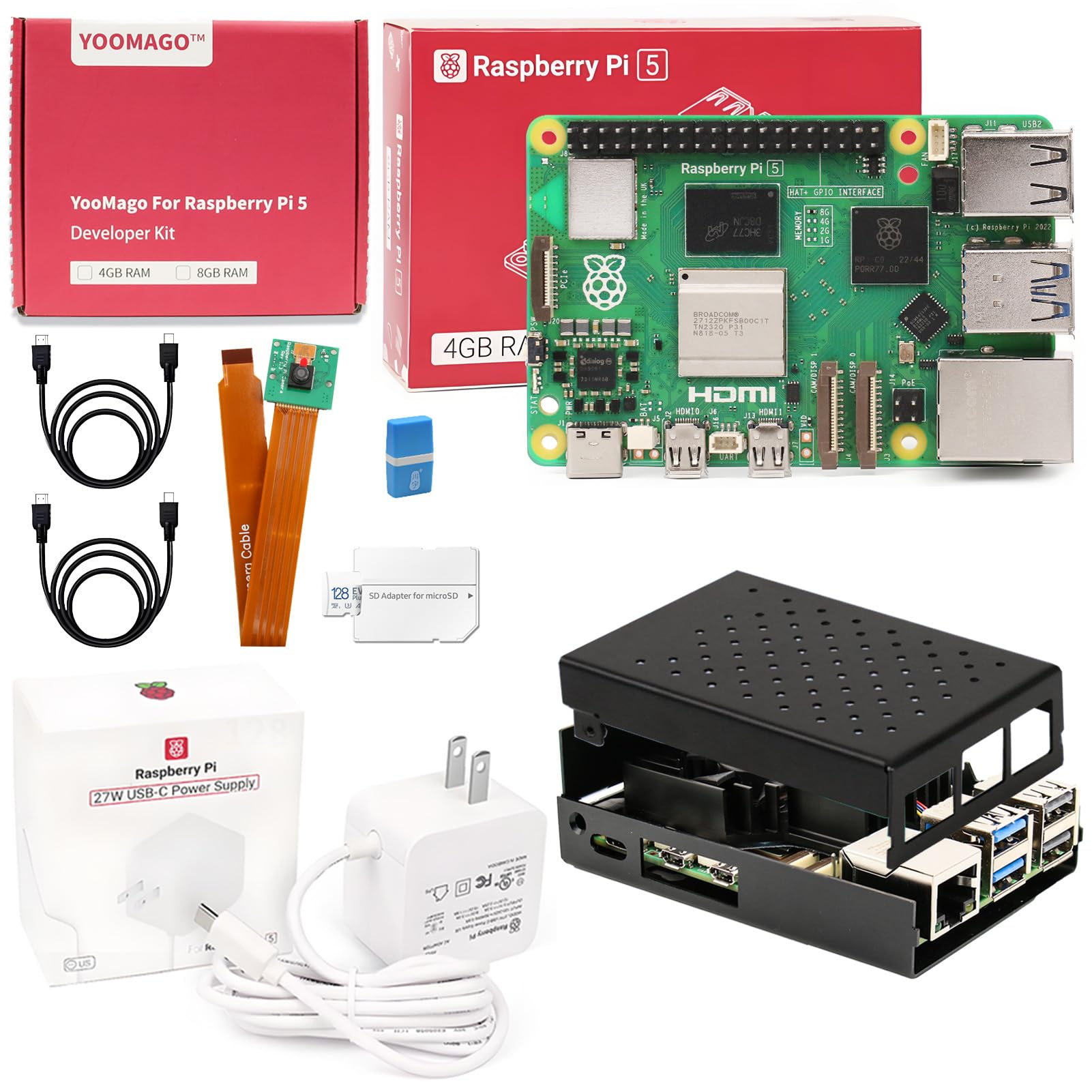 Neues Original-Entwicklungsboa – Raspberry Pi 4 8Gb Ram Kit Bewertung und Preis