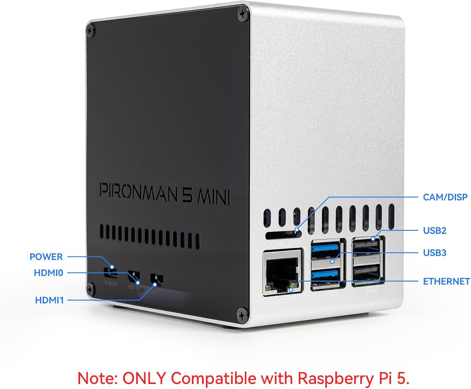 Pironman 5-Mini NVMe M.2 SSD P – Raspberry Pi Ai Kit Hailo-8L Bewertung und Preis