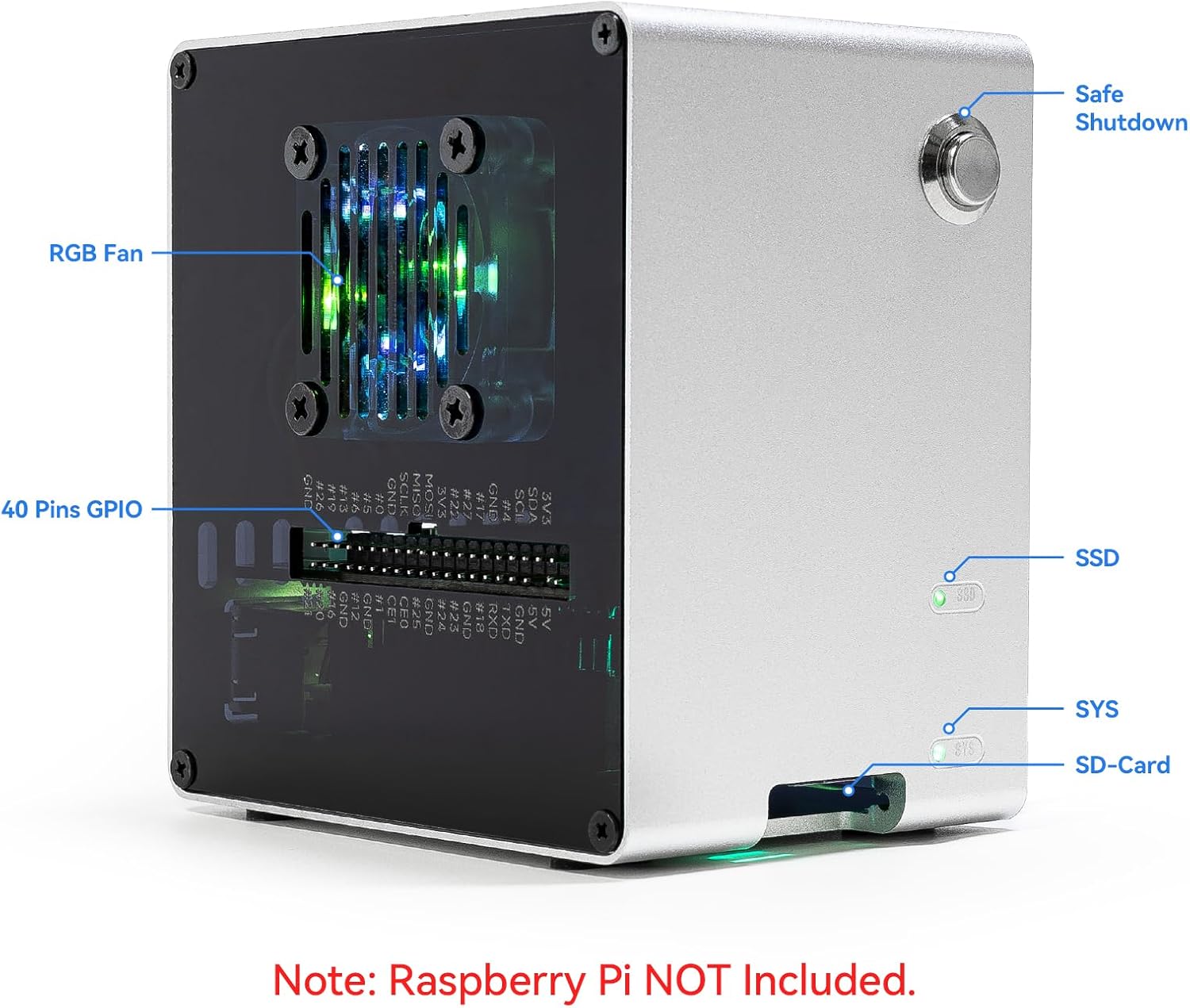 Pironman 5-Mini NVMe M.2 SSD P – Raspberry Pi Ai Kit Hailo-8L Bewertung und Preis