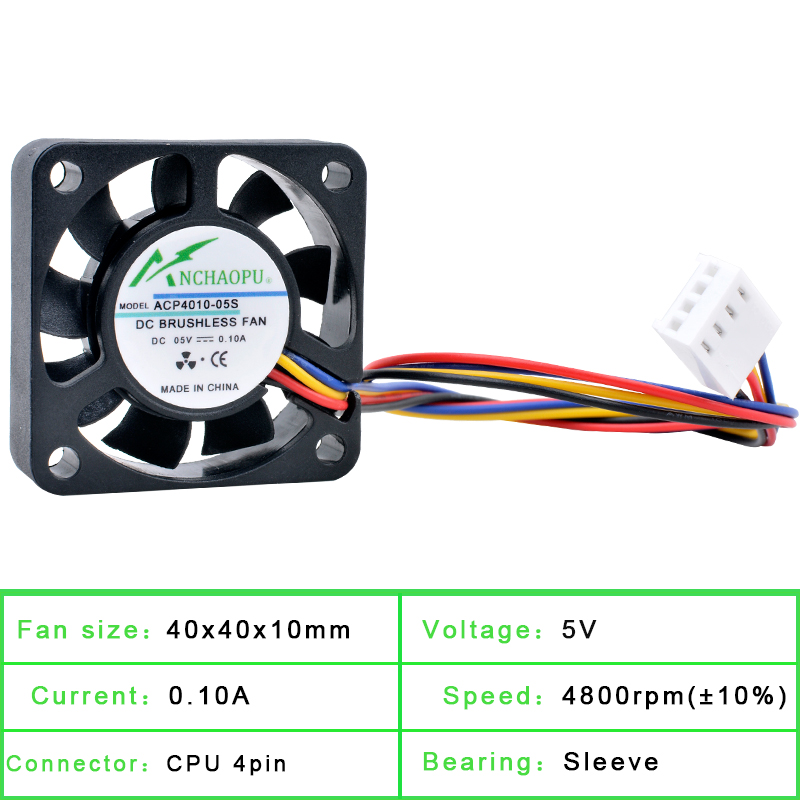 ANCHAOPU 4 cm 40 mm Lüfter 40  – Raspberry Pi Water Cooling Kit Bewertung und Preis