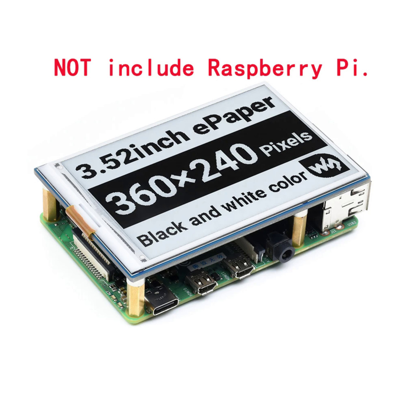 3,5 Zoll E-Ink E-Paper Display – Raspberry Pi 4 8Gb Ram Kit Bewertung und Preis