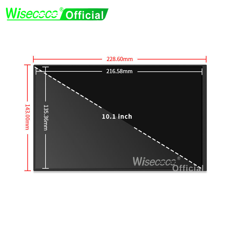 Wisecoco 10,1 Zoll Kapazitiven – Raspberry Pi 10.1 Inch Capacitive Touch Screen Ips Bewertung und Preis