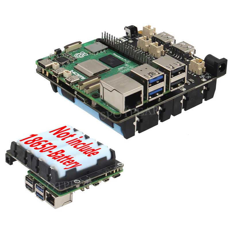X1202 Raspberry Pi 5 Ups Board – Raspberry Pi Uninterrupted Power Supply Ups 18650 Bewertung und Preis