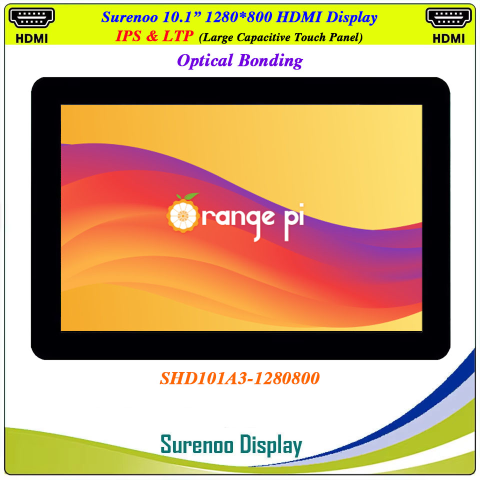 10,1 Zoll 1280*800 HDMI-kompat – Raspberry Pi 10.1 Inch Capacitive Touch Screen Ips Bewertung und Preis