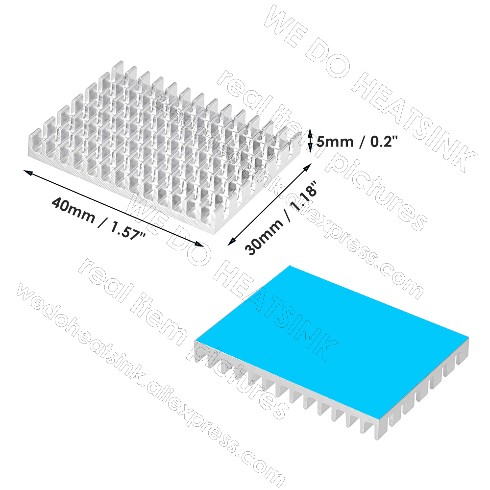 WIR MACHEN KÜHLKÖRPER 30 * 40  – Raspberry Pi Water Cooling Kit Bewertung und Preis