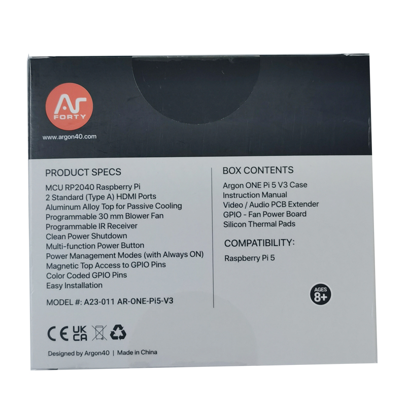 Argon ONE V3 Metallgehäuse für – Argon One V3 M.2 Nvme Case Bewertung und Preis