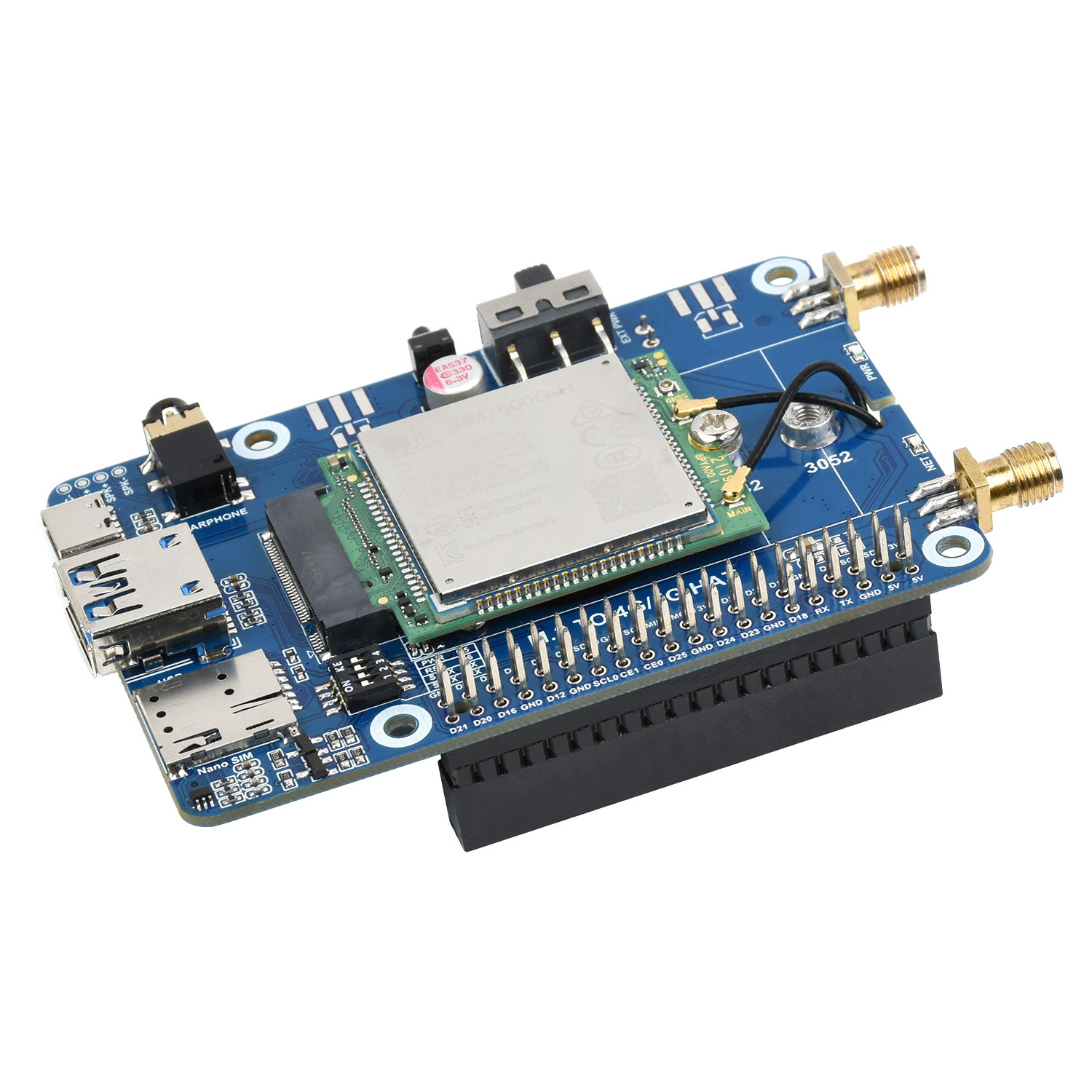 VivaChip Tech4G LTE GPS HAT Kü – Raspberry Pi 4 8Gb Ram Kit Bewertung und Preis