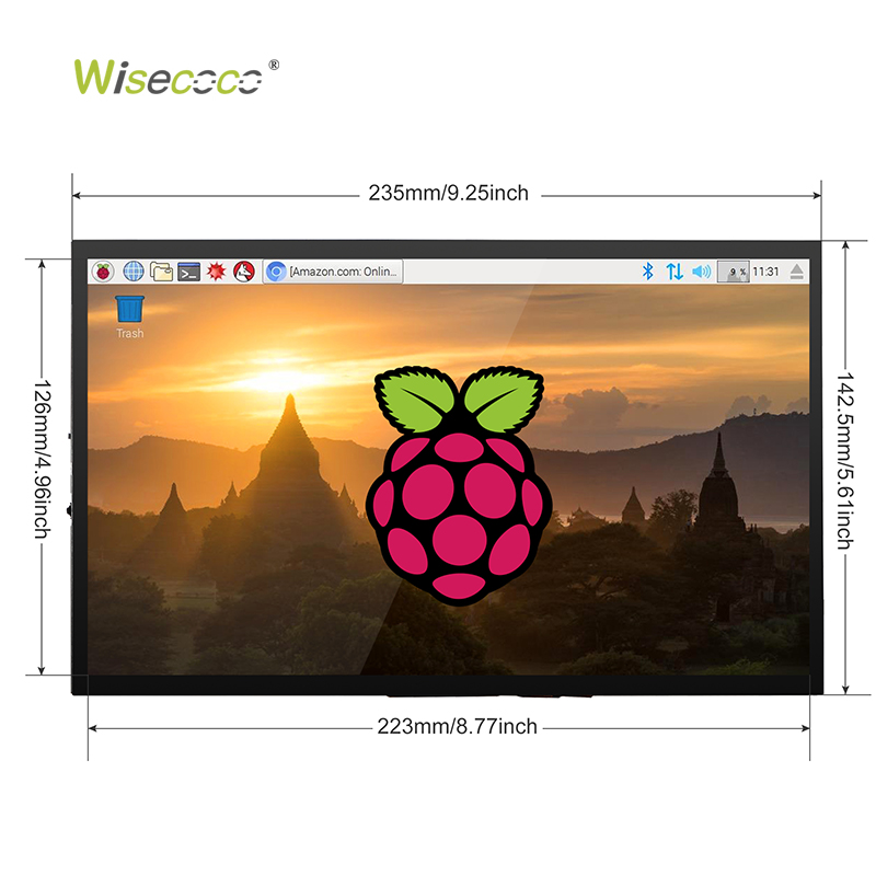 Wisecoco 10,1 Zoll IPS LCD Onc – Raspberry Pi 10.1 Inch Capacitive Touch Screen Ips Bewertung und Preis